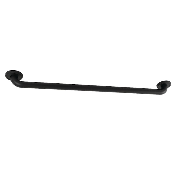 Contemporary DR814320 Laurel 32" X 1-1/4" OD Grab Bar, Matte Black, 35.06 L, Brass, Matte Black